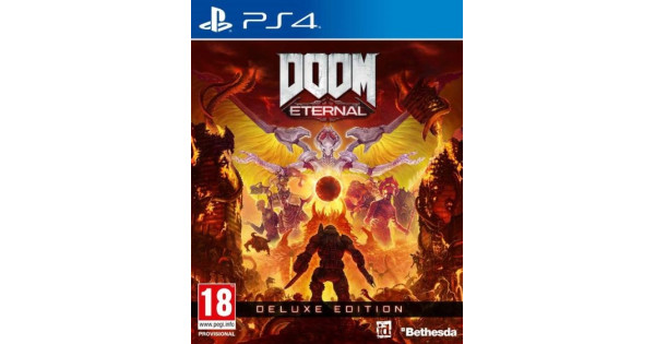 Купить игру Doom Eternal Deluxe Edition (PS4) для Sony PlayStation 4 в ...